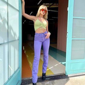 Revice Denim Prince Purple Rain High Rise Jeans 24